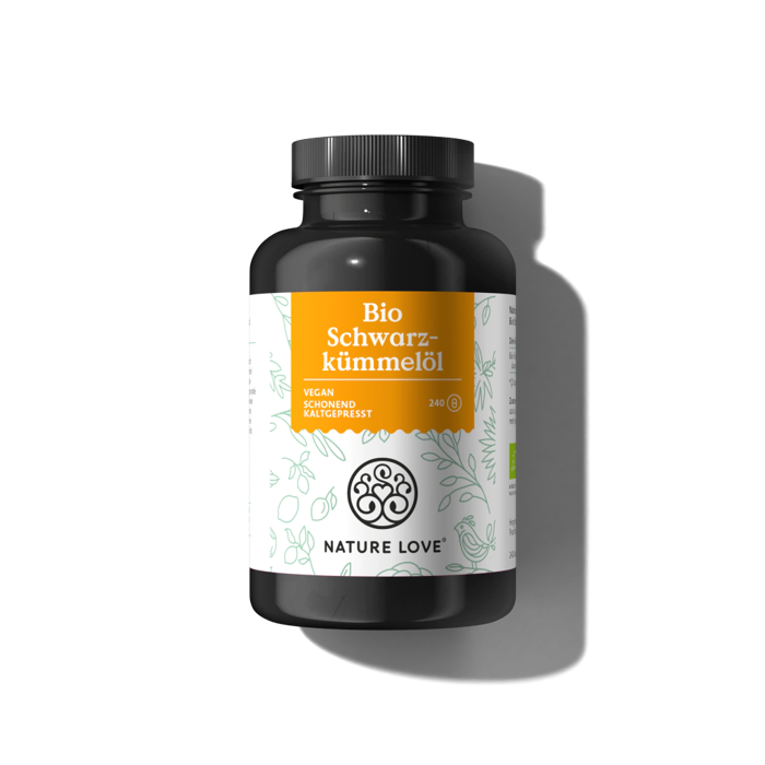 Nature Love Bio Schwarzk&uuml;mmel&ouml;l Kapseln