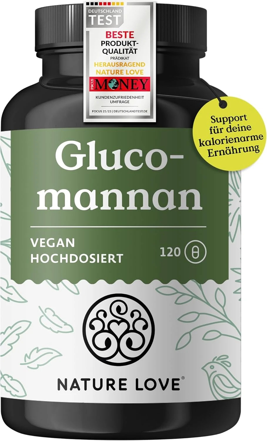 Nature Love Glucomannan vegan hochdosiert