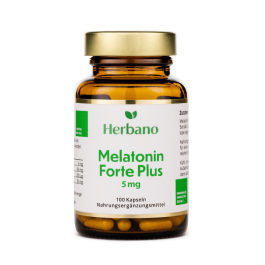 Melatonin Forte Plus 5 mg von Herbano