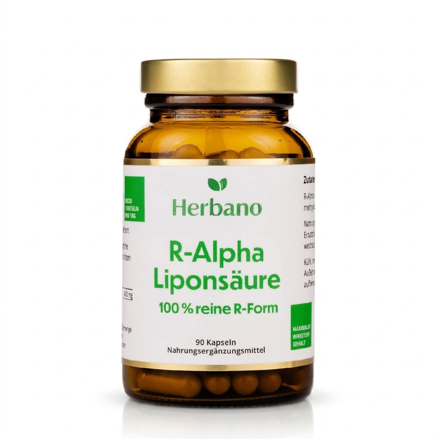R-Alpha-Liponsäure Kapseln von Herbano